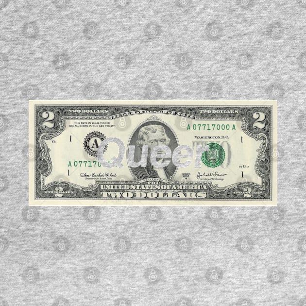 Queer as a $2 bill by inshapeuniverse